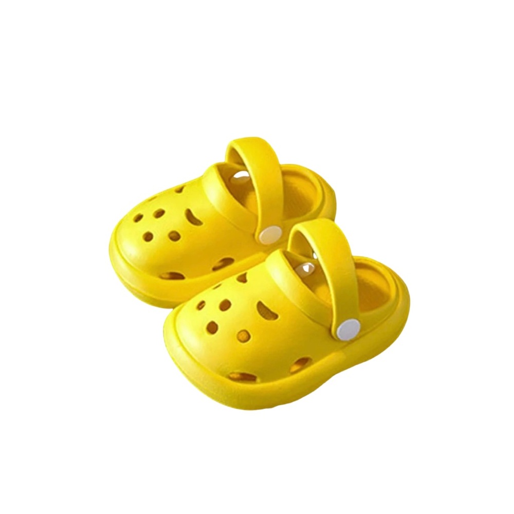 Yellow Kids Clogs
